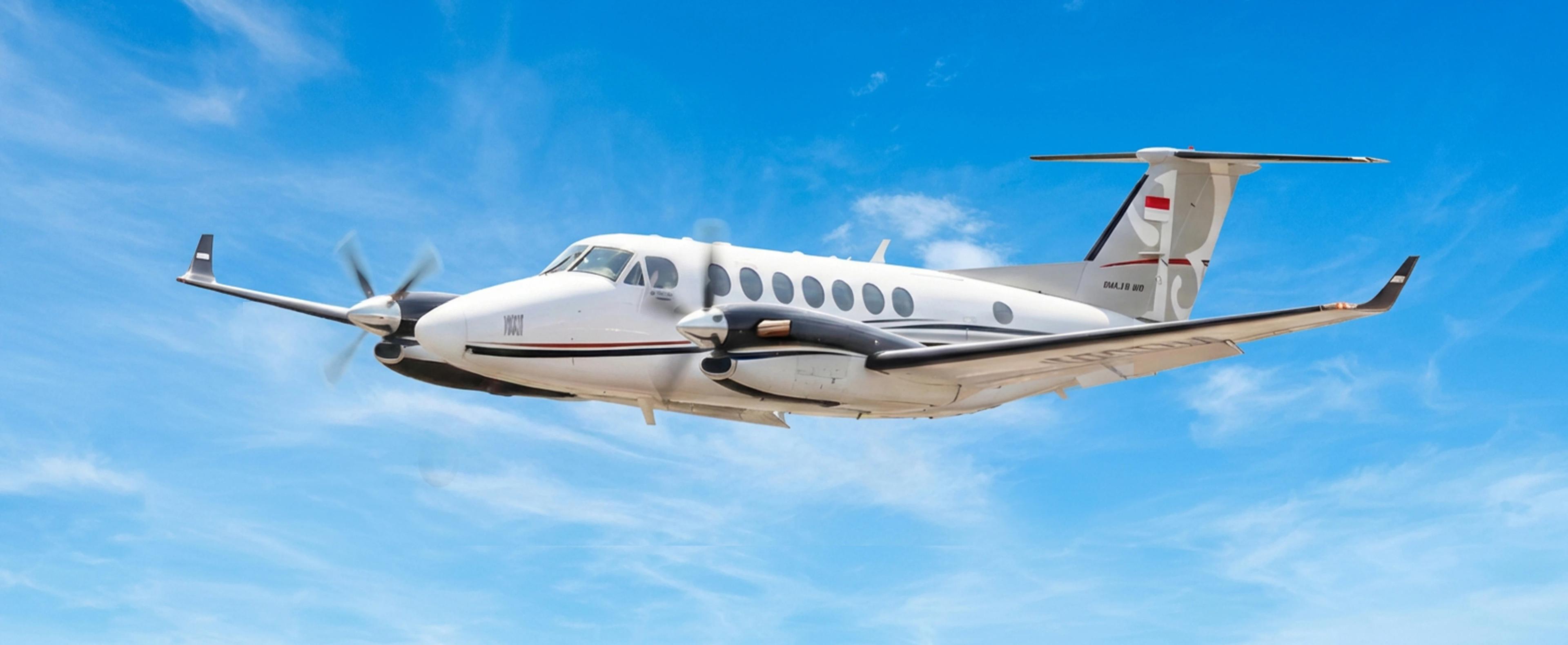 banner King Air 350i desktop